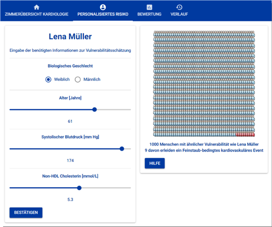 Webseitenansicht
