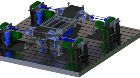 Simulation des Prüfsystems