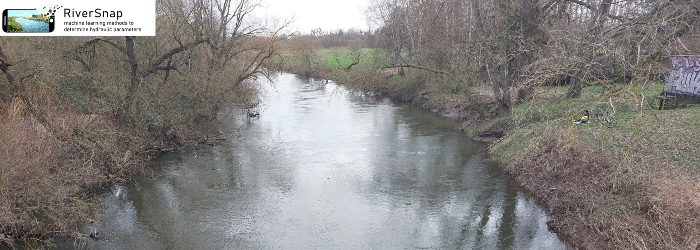 Titelbild zu RiverSnap - estimation of river hydraulic parameters using machine learning/AI models