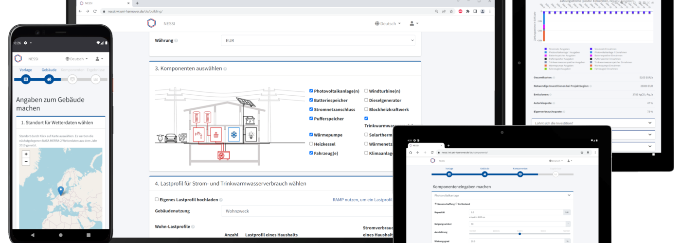 Verknüpfte Geräte mit der Web-Applikation