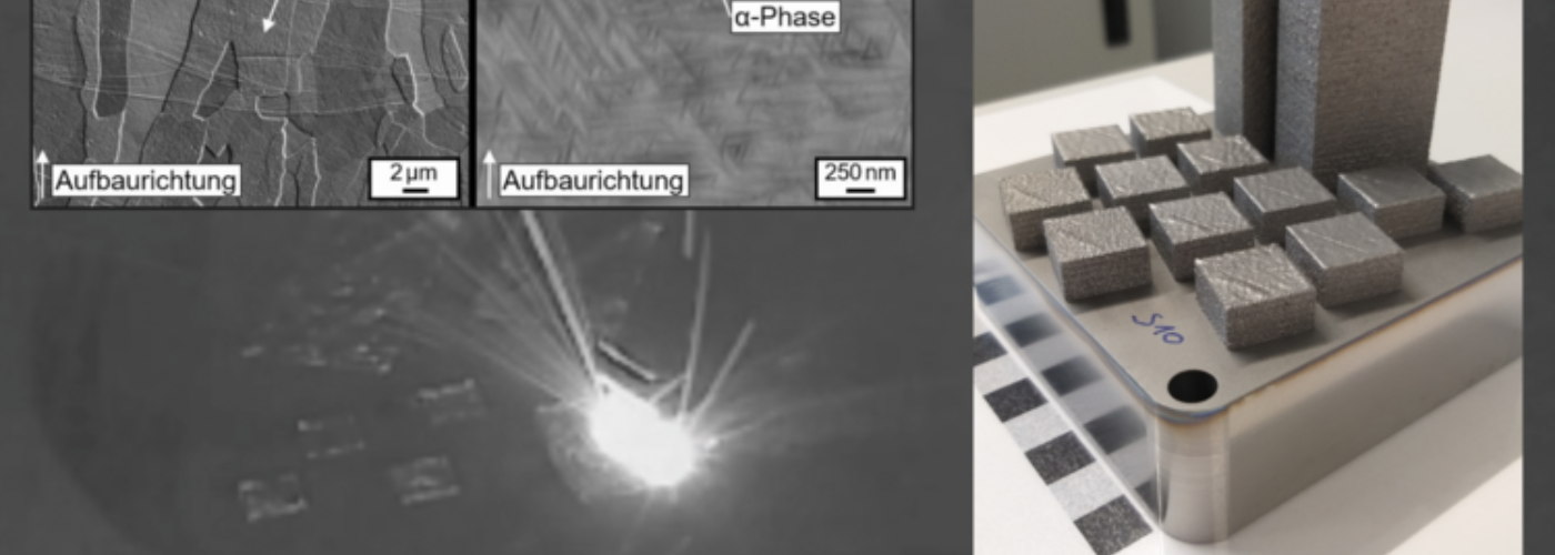 Titelbild zu Hypo / TRR 375: Modellierung des Laserauftragschweißprozesses