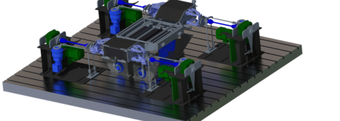 Simulation des Prüfsystems